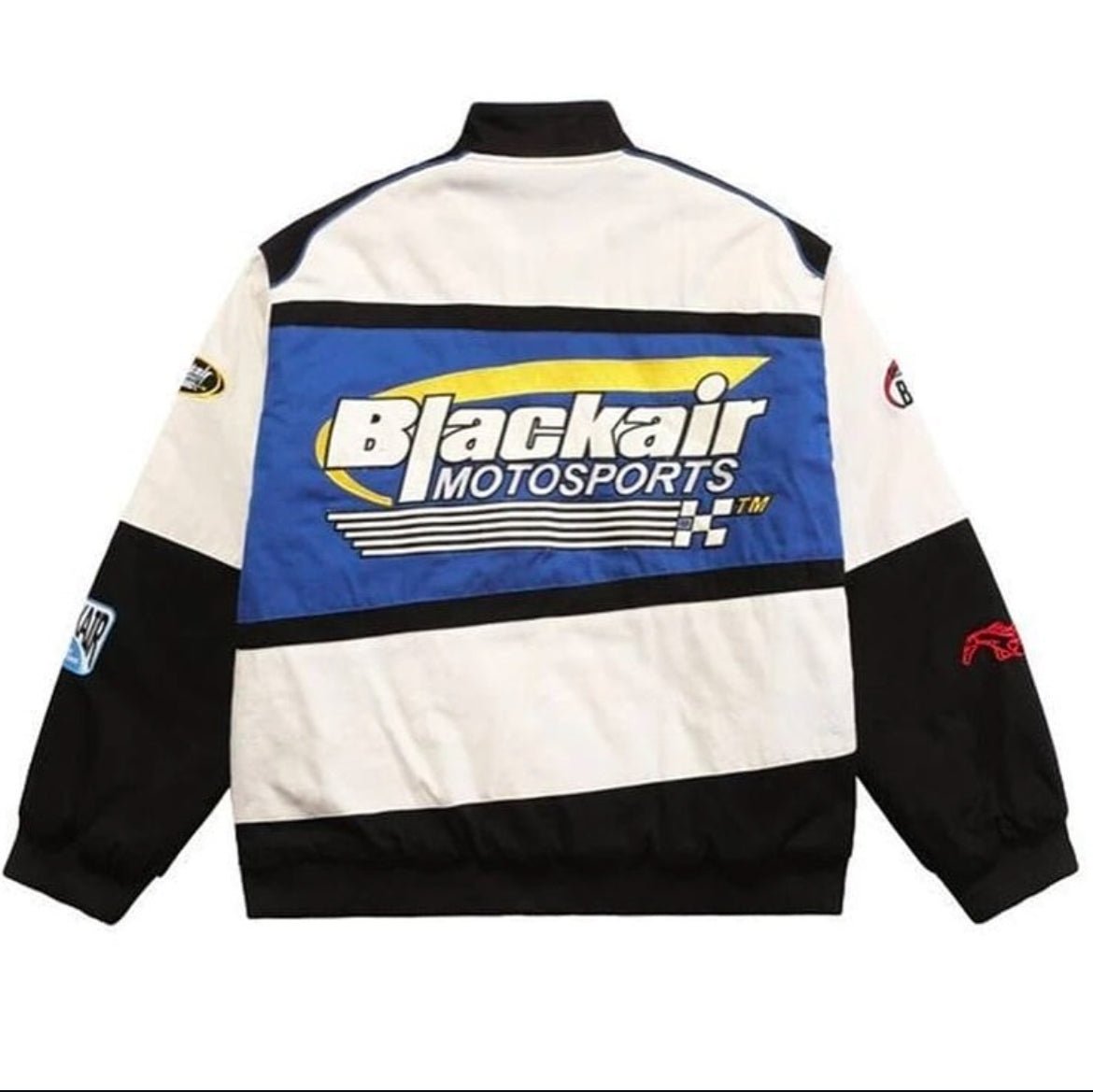 Blackair Racing Motorcycle Vintage Jacket | Fashion & Racer Style - Warmsouls