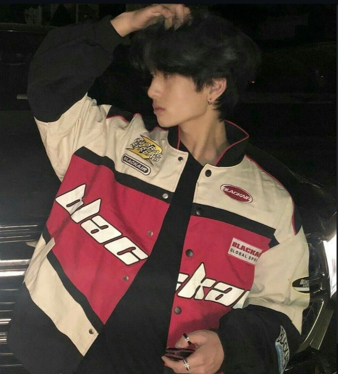 Red BlackAir Racer Jacket | Motorsport Fashion & Style - Warmsouls