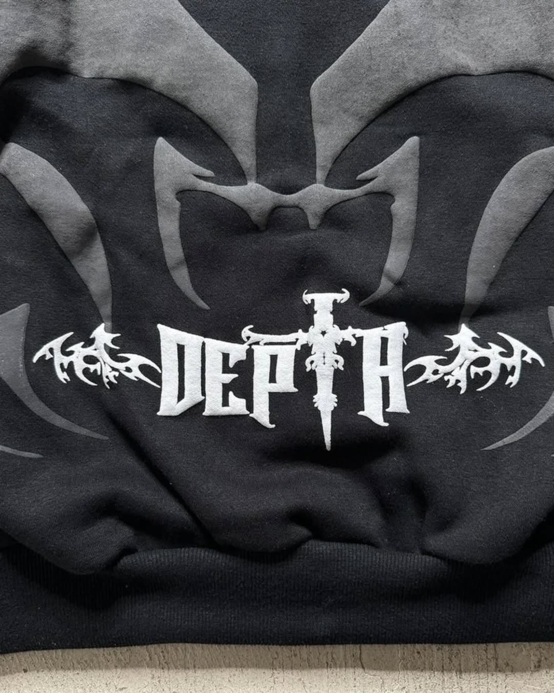 Tribal Shadow Delta Hoodie - Warmsouls