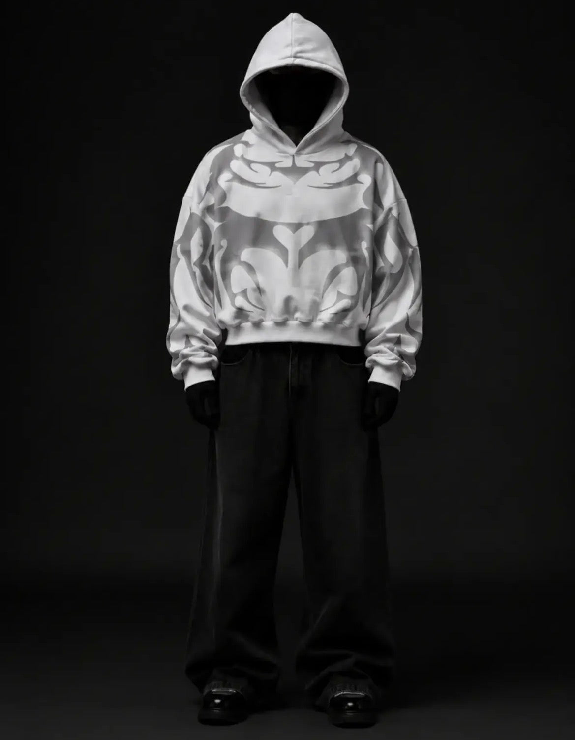 Ghost White Depth Hoodie: Elevate Your Streetwear Game Today