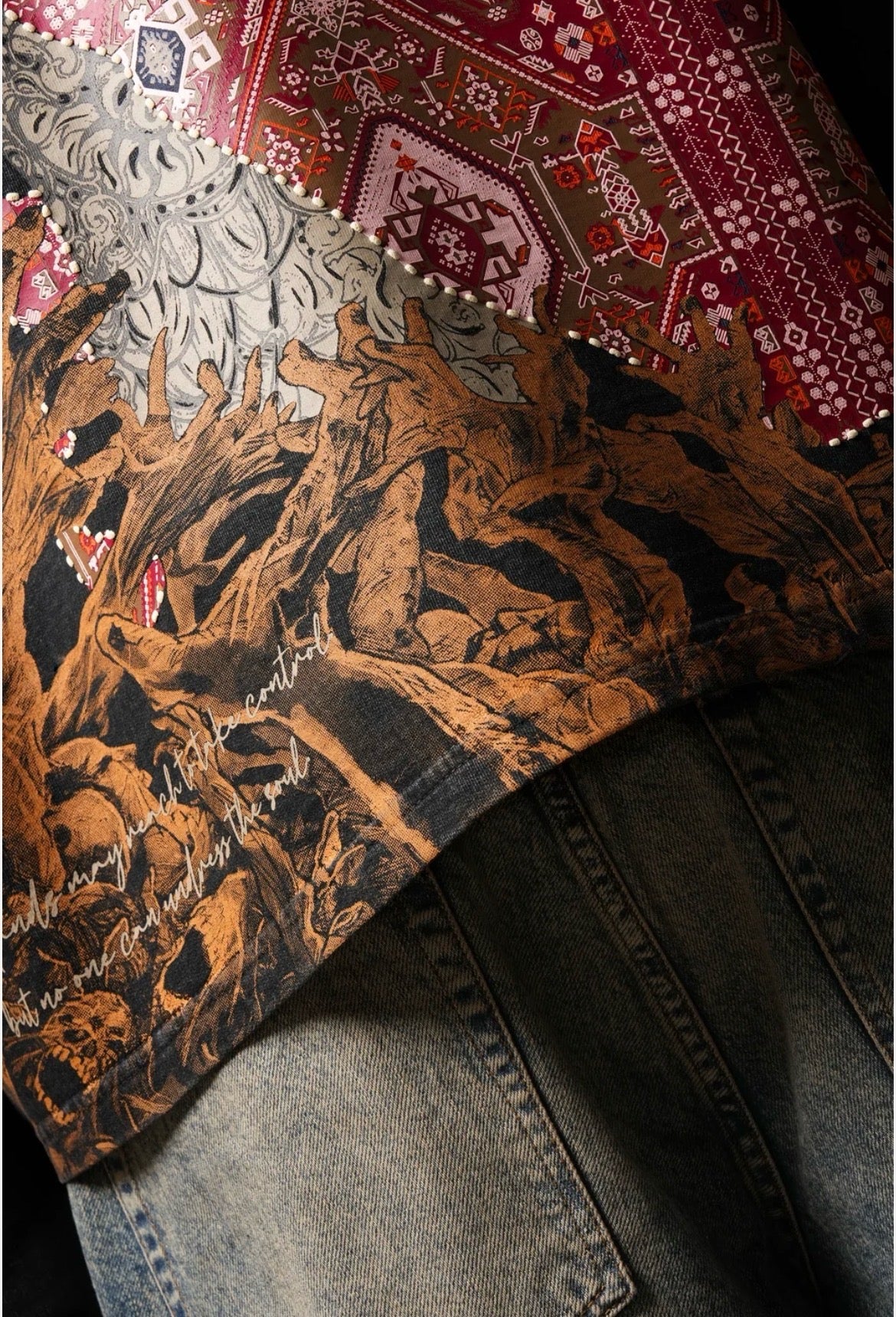 Aavar Heritage Dragon Oversized Sweatshirt
