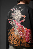 Aavar Heritage Dragon Oversized Sweatshirt