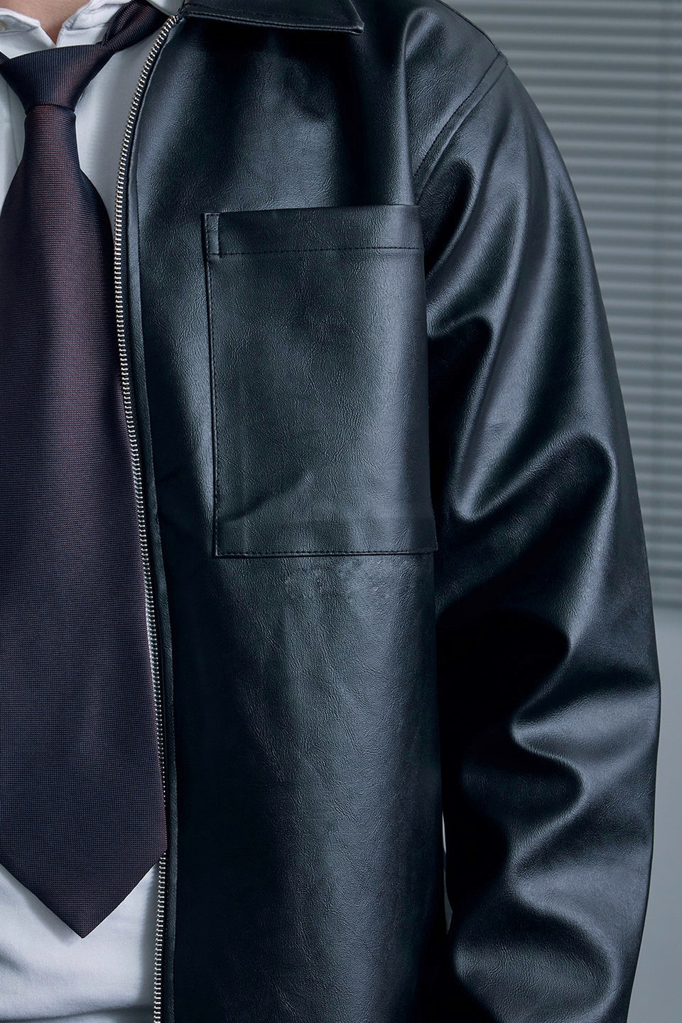 WarmSouls Onyx Leather Jacket