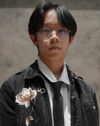 Shadow Bloom Denim Jacket