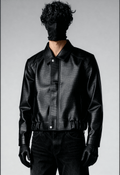 Obsidian Croc Jacket