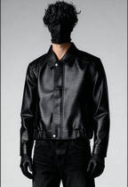Obsidian Croc Jacket