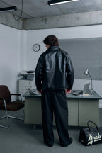 WarmSouls Onyx Leather Jacket