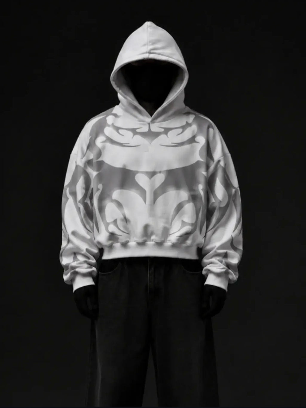 Ghost White Depth Hoodie: Elevate Your Streetwear Game Today