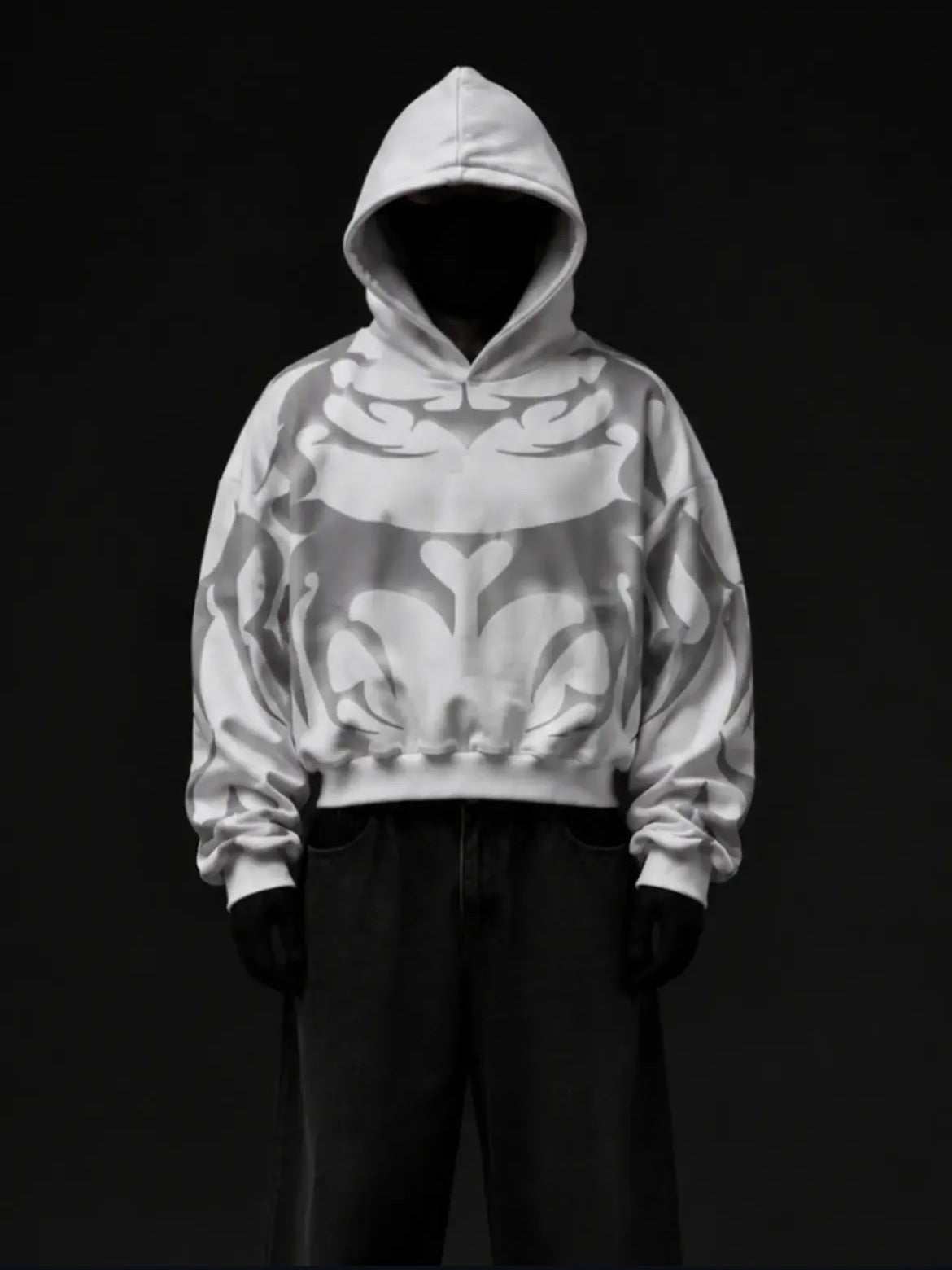Ghost White Depth Hoodie: Elevate Your Streetwear Game Today