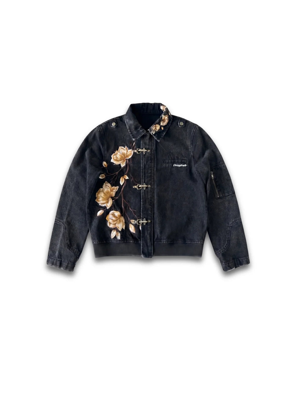 Shadow Bloom Denim Jacket