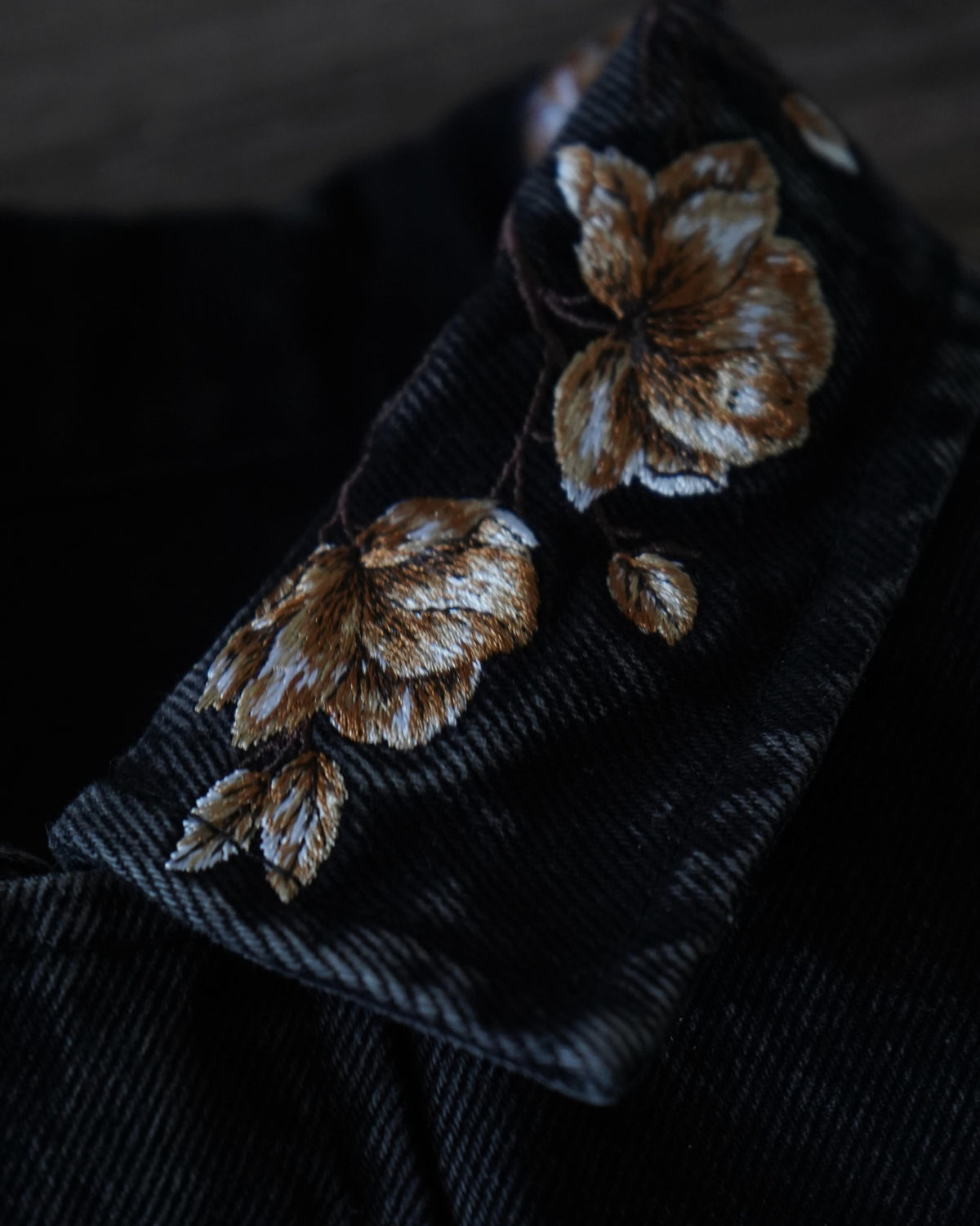Shadow Bloom Denim Jacket