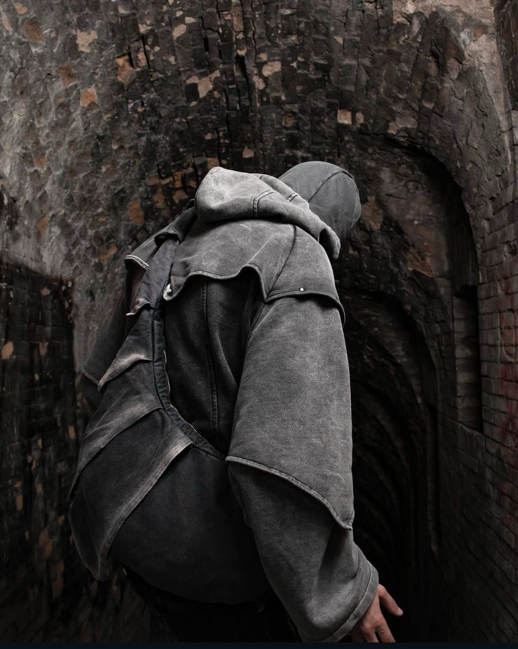 Elevate Your Street Style with the Oversized Grey Hoodie