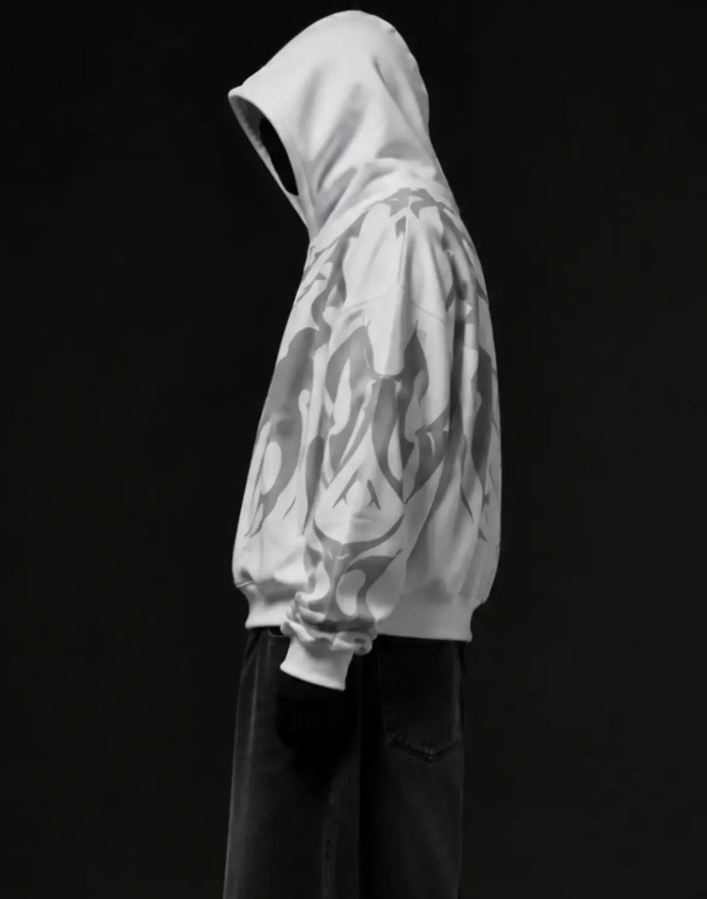 Ghost White Depth Hoodie: Elevate Your Streetwear Game Today