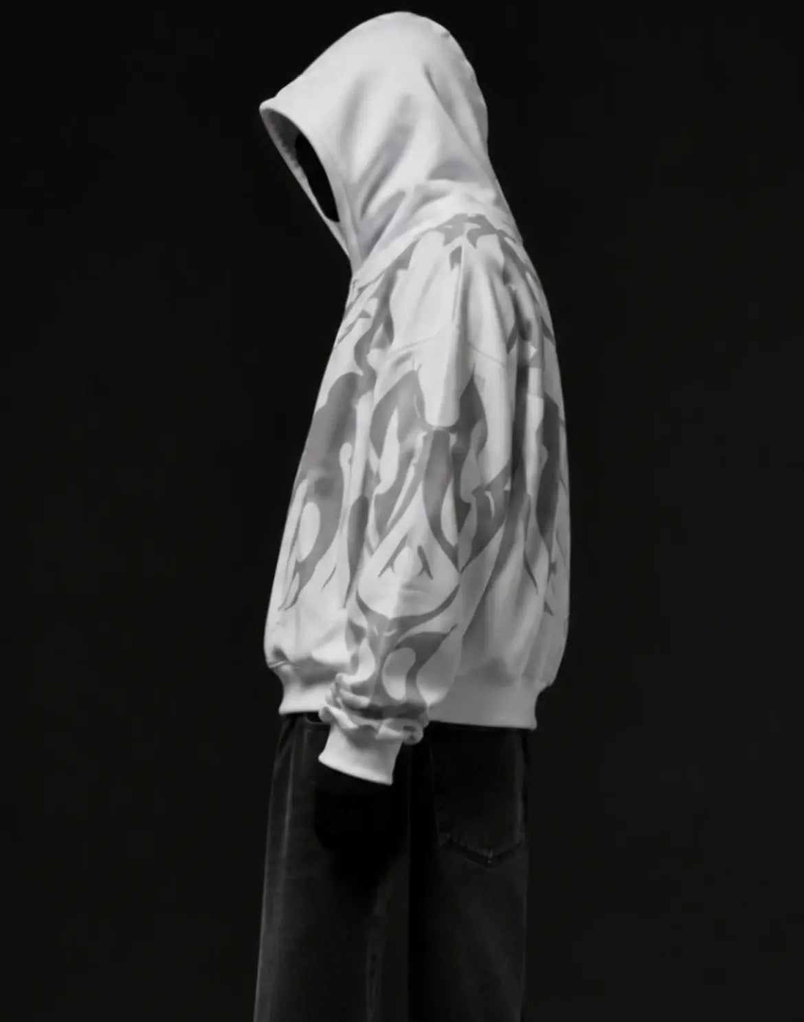Ghost White Depth Hoodie: Elevate Your Streetwear Game Today