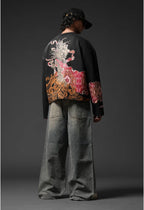 Aavar Heritage Dragon Oversized Sweatshirt
