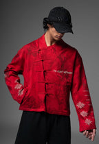 Silent Metamorph Red Dragon Graphic Jacket