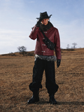 Crimson Outlaw Burgundy Leather Jacket