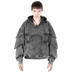 Armored Hoodie - Streetwear Medieval Armor - Warmsouls