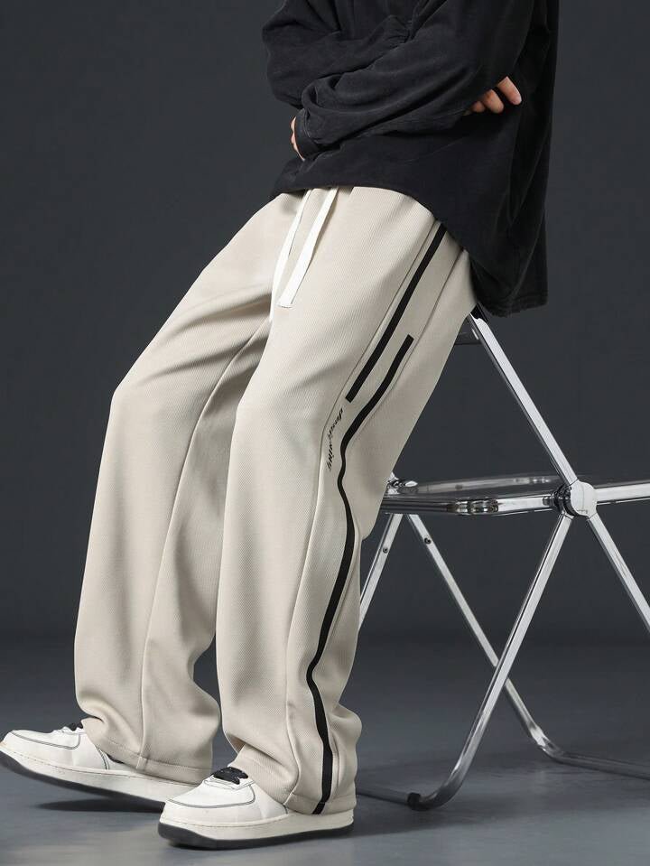 Beige Designer Trackpant l Korean Fit l - Warmsouls