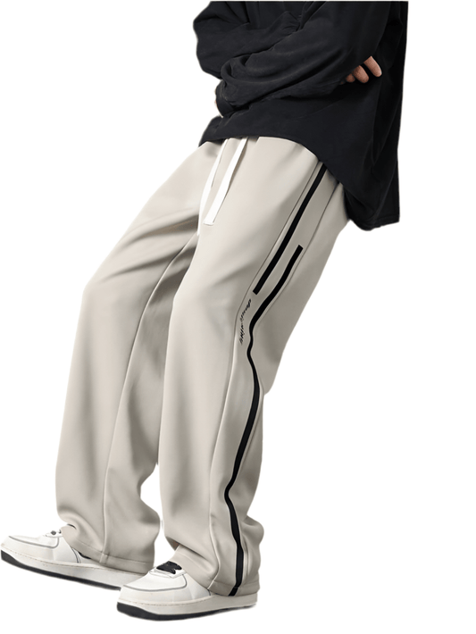 Beige Designer Trackpant l Korean Fit l - Warmsouls
