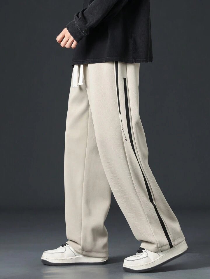 Beige Designer Trackpant l Korean Fit l - Warmsouls