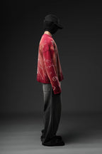 Crimson Fade Phantom Oversized Sweatshirt - Warmsouls