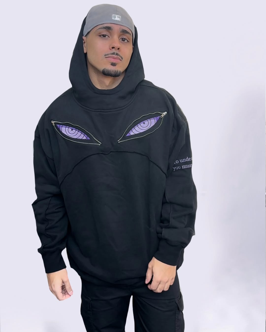 Eternal Shadows: Limited Edition Rinnegan Anime Hoodie – Unisex Streetwear & Cosplay - Warmsouls