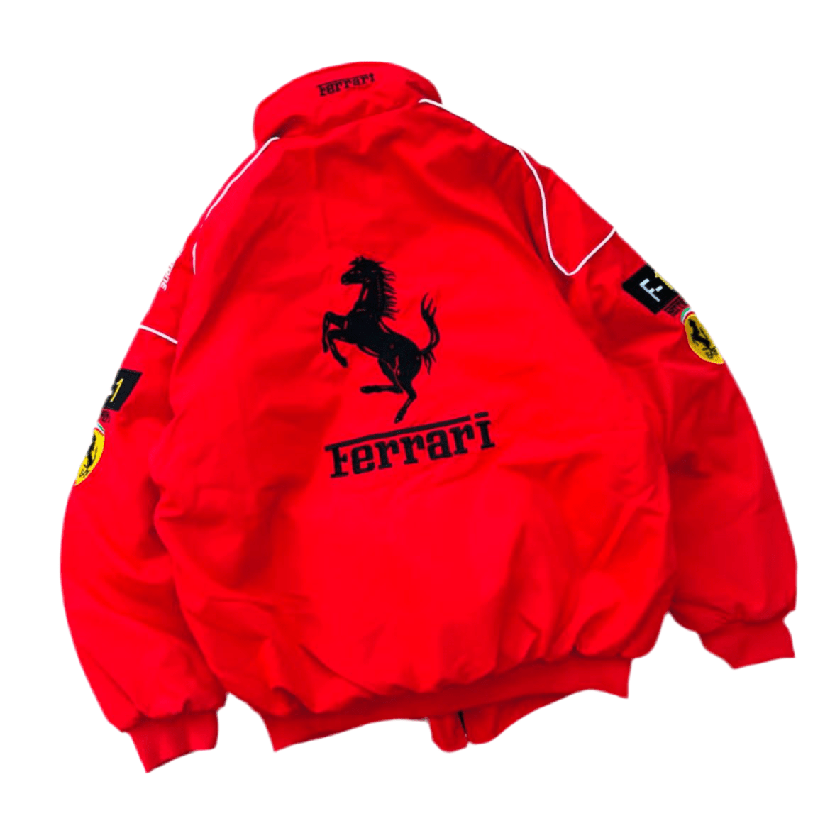 Ferrari F1 Red Racer Jacket –Warmsouls - Warmsouls