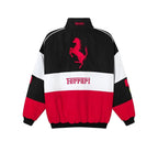 Ferrari F1 White Racer Jacket - Warmsouls