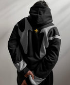 Obsidian Howl – Flame Zip Hoodie - Warmsouls