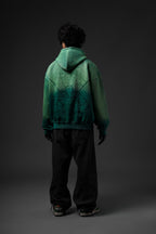 Shadow Oni Stitch Oversized Hoodie - Warmsouls