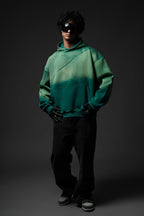 Shadow Oni Stitch Oversized Hoodie - Warmsouls